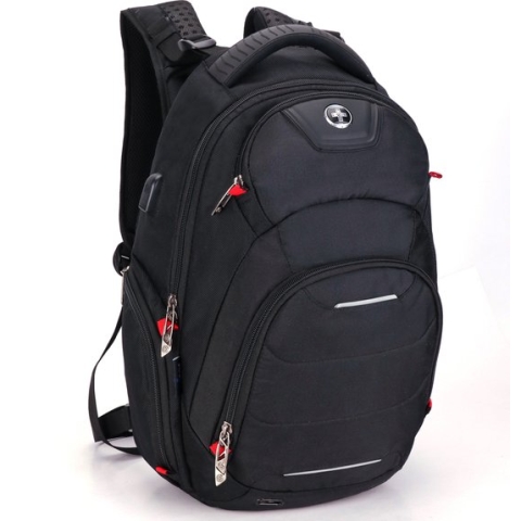 Swissdigital Design Hercules - Rugzak bundel inclusief SDD Finder - Black