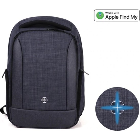 Swissdigital Design Berklee - Rugzak bundel inclusief SDD Finder - Black Grey