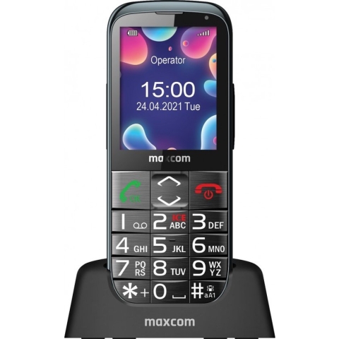 Maxcom comfort MM724 - Eenvoudige mobiele telefoon Senioren GSM