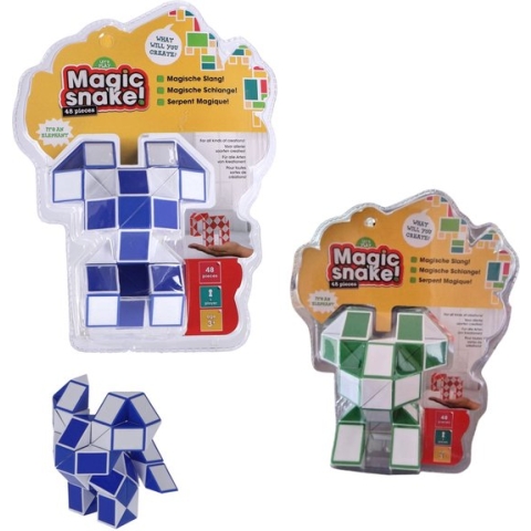 Fidget Magische Slang Rood 48-delig