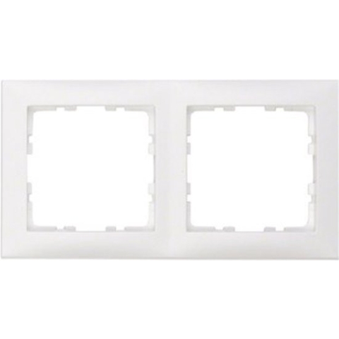 Tweevoudig afdekraam - Wit - Berker