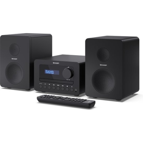 Sharp XL-B520D(BK) Micro geluidssyteem met DAB+ - CD - Bluetooth - zwart