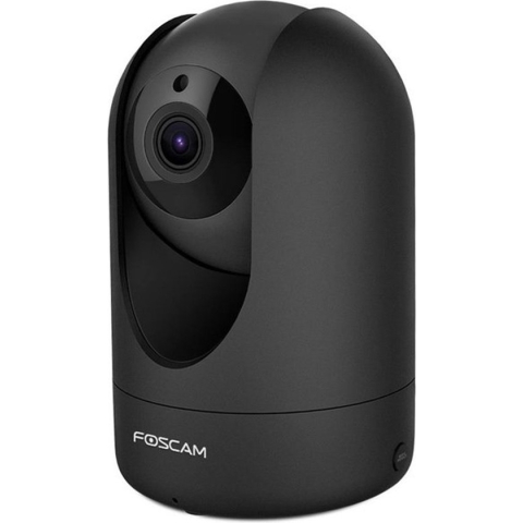 Foscam R4M - Beveiligingscamera - 4MP Super HD - Nachtzicht 10 meter - WiFi - IP camera - Zwart