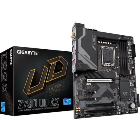 GIGABYTE Z790 UD AX - Intel LGA 1700 ATX-moederbord - DDR5~128GB - PCIe 3.0 - M.2