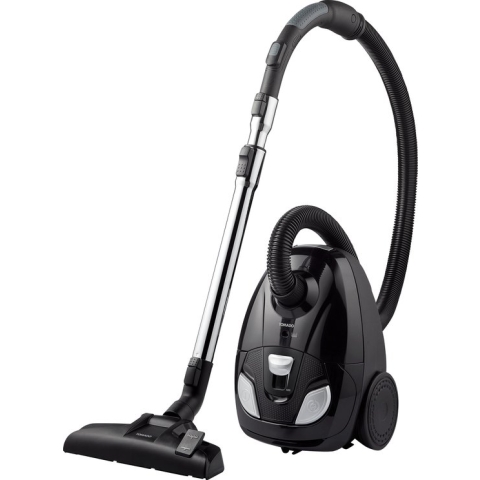 Tomado TVC2002B - Stofzuiger met zak - 2 liter- HEPA 12 filter - Lichtgewicht - Zwart