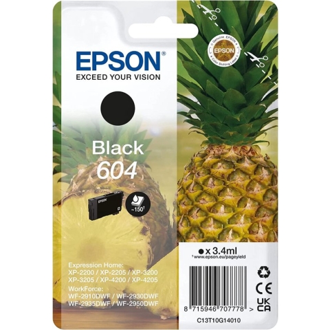 Original Ink Cartridge Epson 604 Black