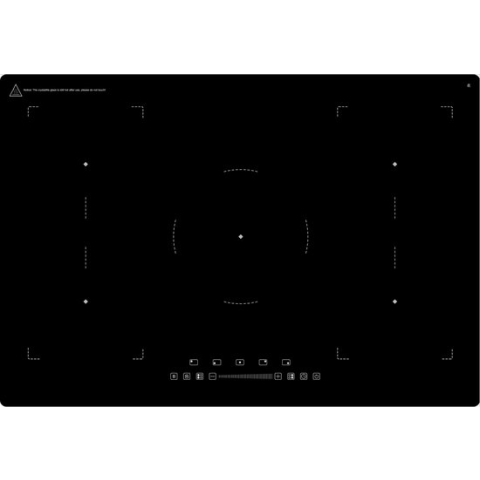 EKI805F-2 Exquisit Inductiekookplaat