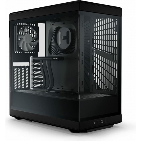 ATX Semi-toren doos Hyte Y40 Zwart