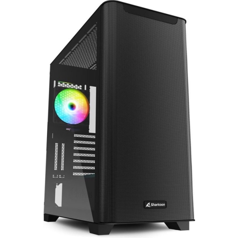 ATX Semi-tower Box Sharkoon M30 RGB ATX E-ATX Black