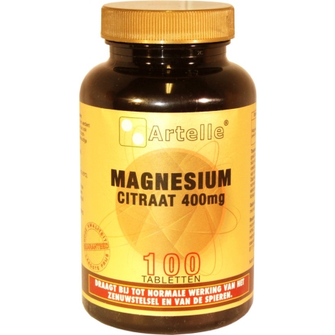 Artelle Magnesium Citraat 400 100 tabletten