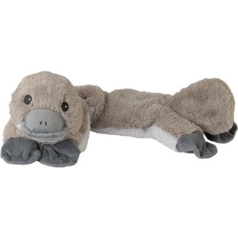 Magnetronknuffel Warmies Hot-Pack Vogelbekdier - warmteknuffel nek - nekwarmer - opwarmkussen voor in de oven of magnetron