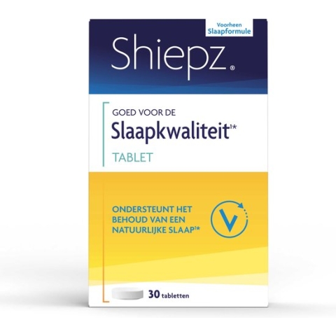 Shiepz Slaapformule- Slaapmutsje ondersteunt het behoud van een natuurlijke slaap* - 30 tabletten