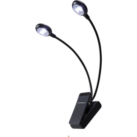 Roland LCL-15C - Dubbele clip-on lessenaarlamp, LED