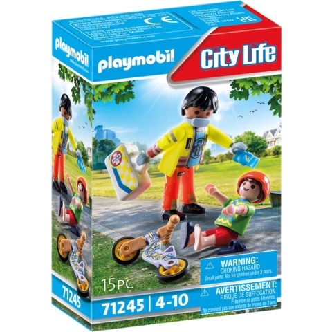 PLAYMOBIL City Life Verpleegkundige met patiënt - 71245