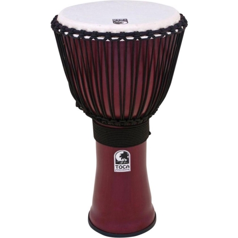 Toca TF2DJ12R Freestyle II Djembe 12 Dark Red djembé
