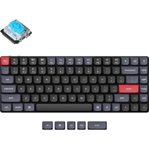 Keychron K3 Pro - QWERTY - Blue Switch - White Led - Hot Swappable