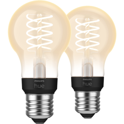 Philips Hue Filamentlamp White Standaard E27 - 2023 - 2-pack