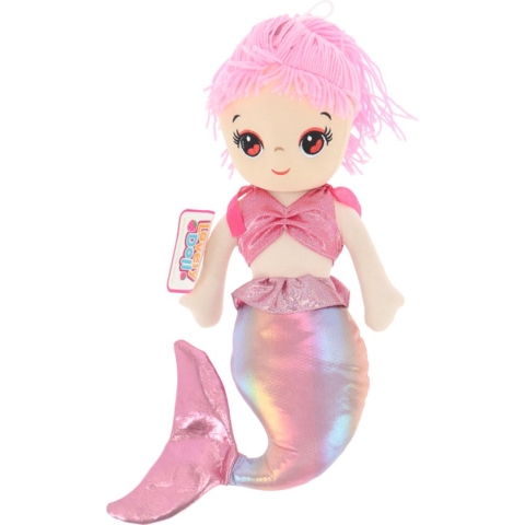 My Beautiful Dolls Room Zeemeermin Knuffelpop 43 Cm