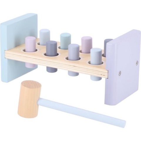 Jipy Houten Hamerbank 10-delig Paars/Blauw