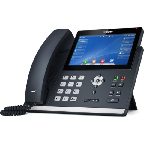Yealink SIP-T48U, IP Phone, Grijs, Handset met snoer, 1000 entries, LED, 17,8 cm (7")