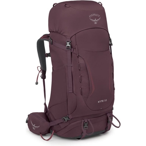 Osprey Kyte 58 - Trekkingrugzak - Dames Elderberry Purple M/L