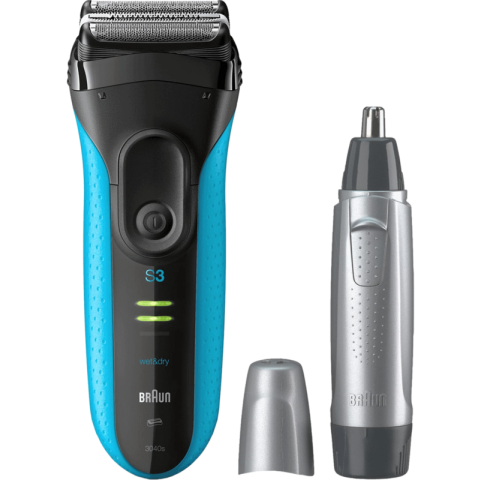 Braun 3040 Wet & Dry + Braun EN10 neustrimmer
