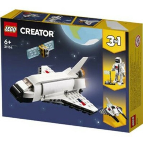 LEGO Creator 3in1 Space Shuttle Ruimteschip Set - 31134