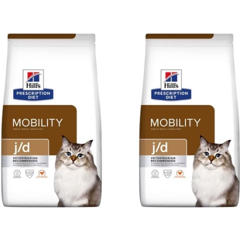 2x Hill's Kattenvoer Prescription Diet Feline Gezamenlijke zorg, hartzorg J/D 1.5kg