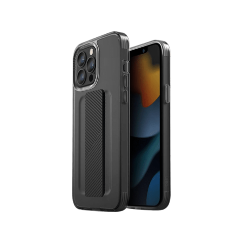 Uniq Iphone 14, Hoesje Heldro, Flexgrip, Grijs