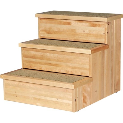 Trixie - Hondentrap - Trap Petstair - Vurenhout - 40X45X38 cm