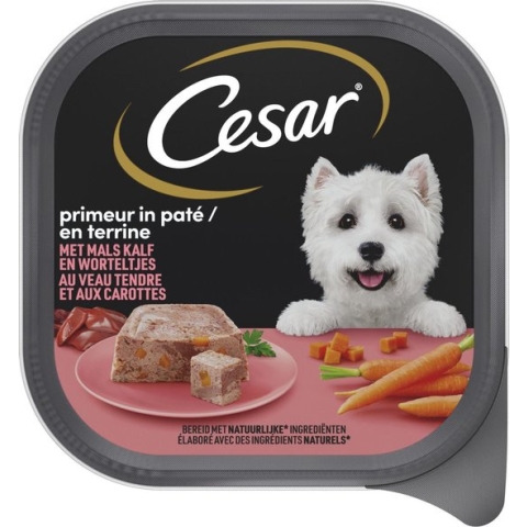 Cesar Maaltijdzakjes in Saus 12 x 100 gr