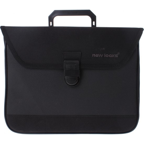 New Looxs Basic Enkele Fietstas - 10 liter - Zwart