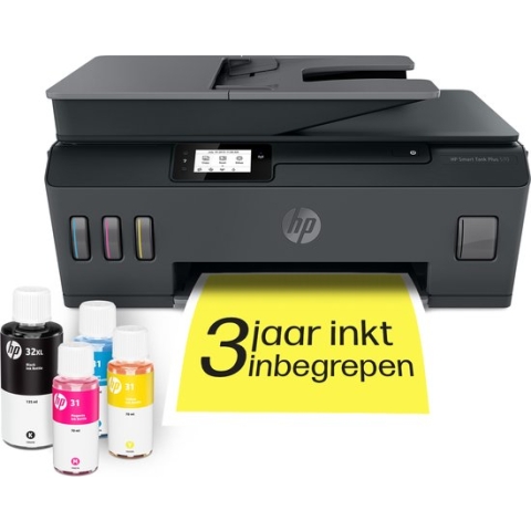 HP Smart Tank Plus 570 - Thermische Inkjetprinter