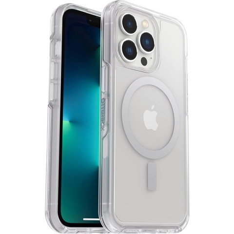 OtterBox Symmetry+ hoesje met MagSafe - Geschikt voor de iPhone 13 Pro - Transparant
