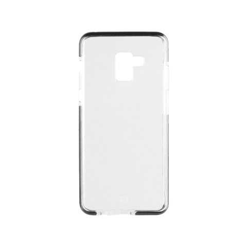 Xqisit Mitico Tpu Flapcover Galaxy S9+ Zwart/transparant