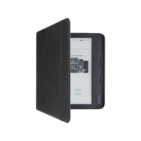 Gecko Easy-click Cover Kobo Libra 2 + Tolino Vision 6 Zwart