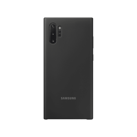 Samsung Galaxy Note10 Plus Silicone Cover Zwart