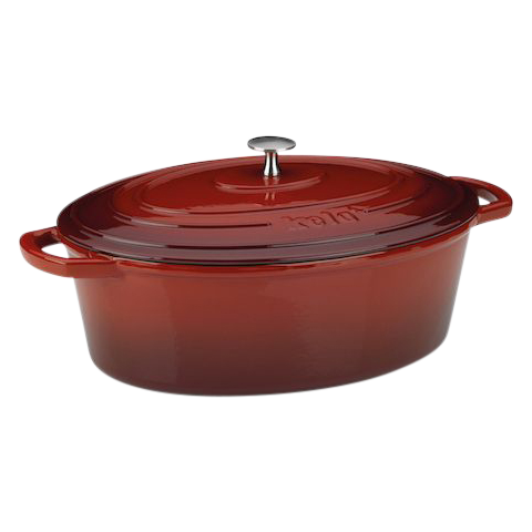 Kela Calido Braadpan 6,5 Liter Rood