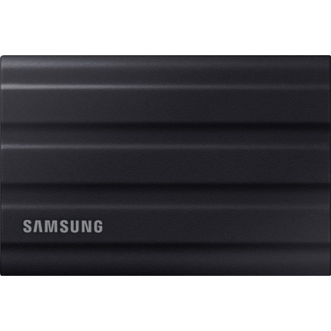 Samsung Portable T7 Shield - Externe SSD - USB C 3.2 - Inclusief USB C en USB A kabel - Geschikt voor iPhone 15 - 4 TB - Zwart