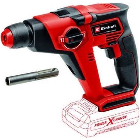 Einhell Accu Boorhamer TE-HD 18/12 Li Solo - Power X-Change - 18 V/Li-ion - 1,3 J - SDS-plus - LED-lamp - Excl. accu en lader
