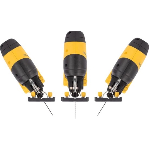 Powerplus POWXB50020 Accu decoupeerzaag - 20V - Brushless - Incl. 2.0 Ah accu en lader - Variabele snelheid - Snelwisselsysteem - Incl. Stofzuigaansluiting, parallelgeleider, gereedschapskoffer en 9 decoupeerzaagbladen