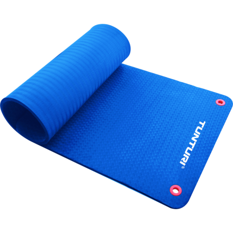 Tunturi Fitnessmat Pro 180 cm Blue