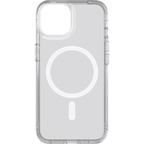 Tech21 Evo Clear Apple iPhone 14 Back Cover met MagSafe Transparant