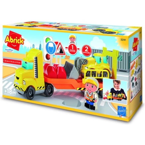 Abrick Vrachtwagen met Oplegger