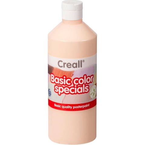 Plakkaatverf creall basic pastel oranje 500ml | 1 fles