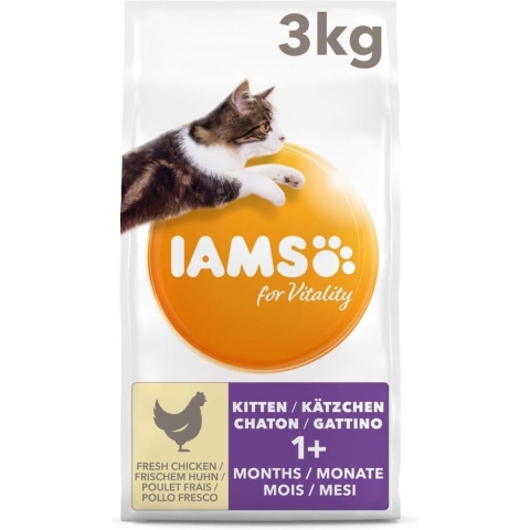 IAMS Kitten kattenvoer 3 kg - Merken