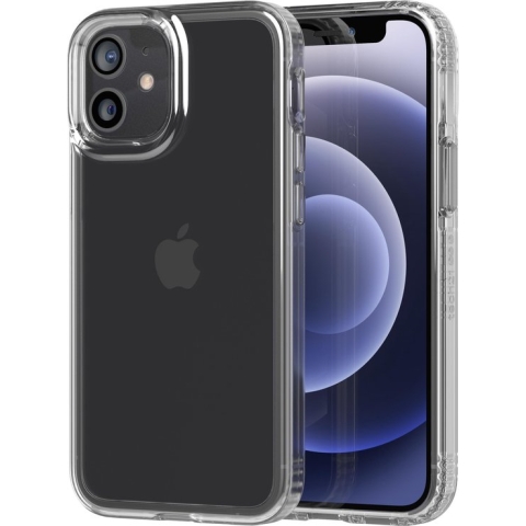 Tech21 Evo Clear hoesje voor iPhone 12 mini - Transparant