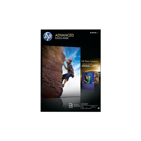 HP Advanced Glossy Fotopapier 25 vel (A4)