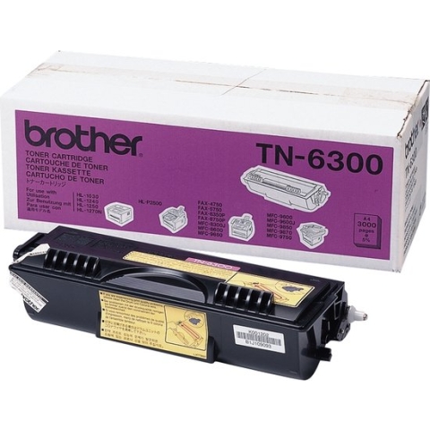Brother TN-6300 Tonercartridge  - Zwart