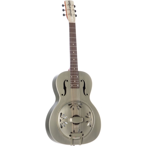 Gretsch G9201 Honey Dipper Round-Neck Biscuit Cone Resonator (Shed Roof) - Dobro